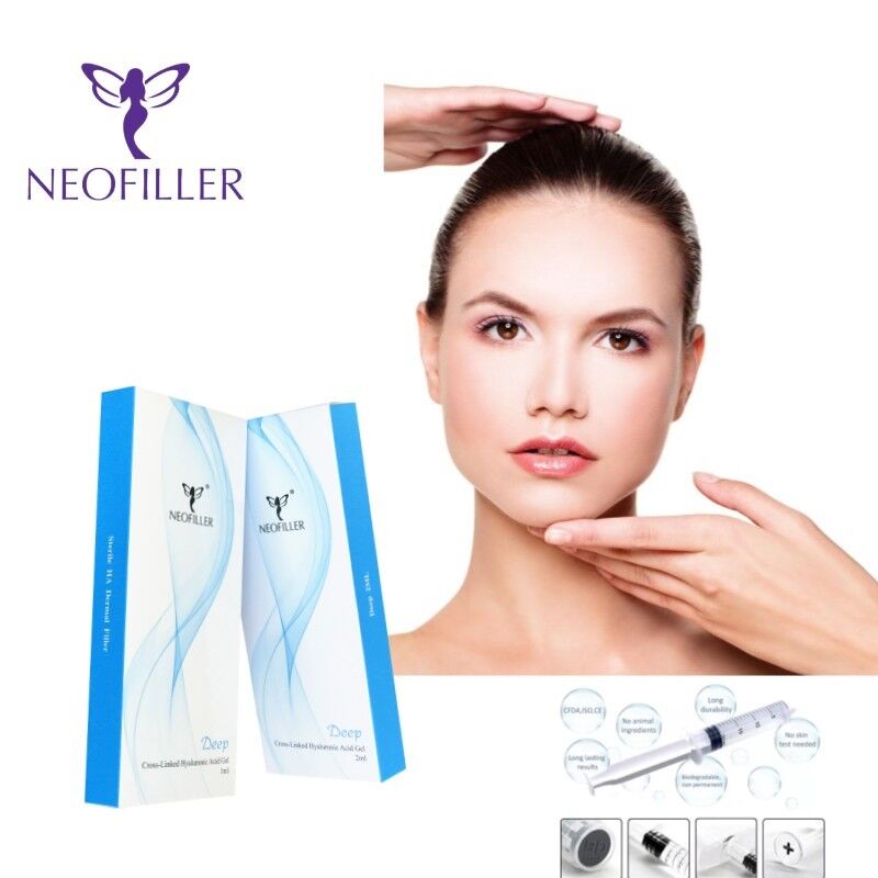 Neofiller 24mg-ml Hyaluronzuur Dermale Filler Transparante Injecteerbare Gel 9-12 Maanden Langlevensverbetering