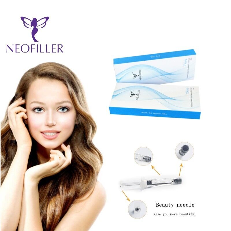 Neofiller 24mg-ml Hyaluronzuur Dermale vulmiddel Steriele spuit Injecteerbare gel Gezichtsinjectieverbetering