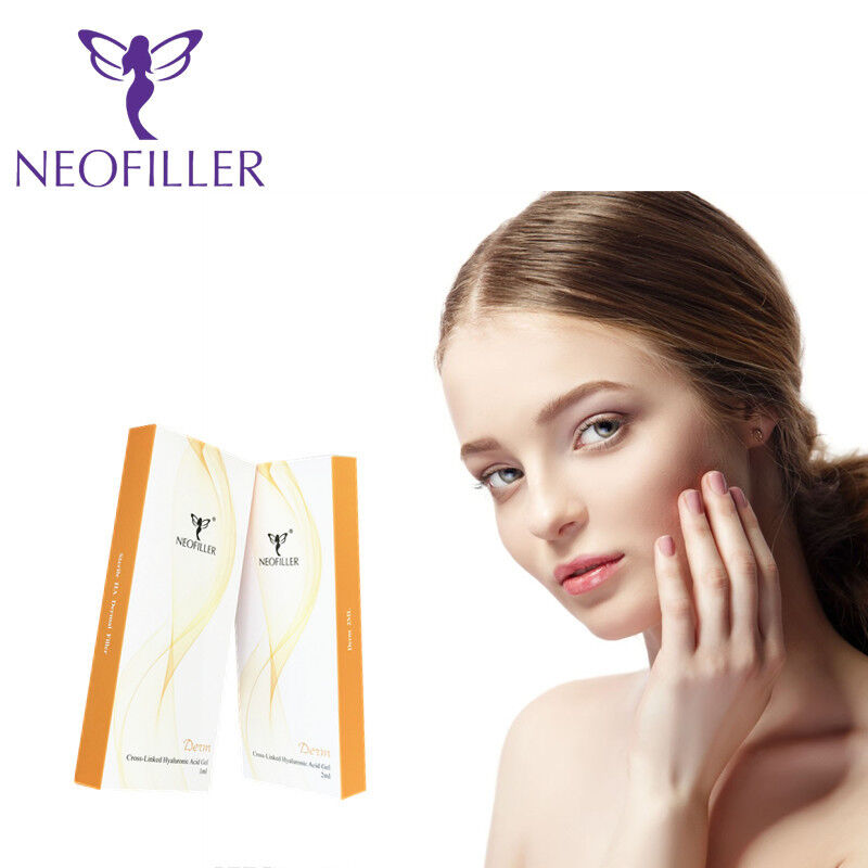 24 mg-ml Hyaluronzuur Dermaal Filler Cross-linked Injecteerbaar Gel 9-12 Maanden Levensduur Gezichtsvolumevergroting