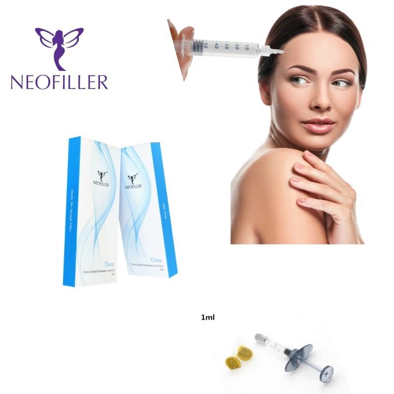 Transparante hyaluronzuur Dermale vulmiddel Hypodermische injectie 9-12 maanden Levensduur Huid hydratatie Rimpelvermindering Injecteerbare gel