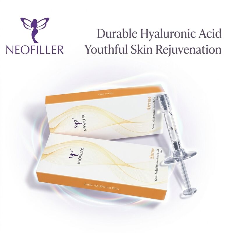 Neofiller Cross-Linked Hyaluronzuur Huidvuller Injecteerbare Gel Lipverbetering Gezichtsverjongingsformule
