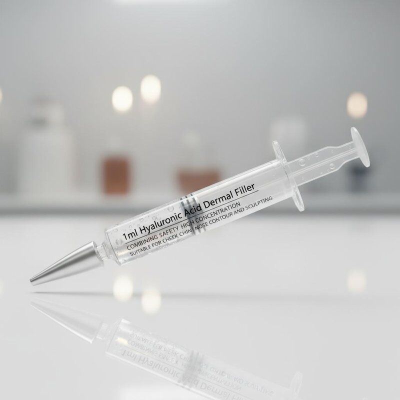 1 ml Hyaluronzuur huidvuller met combinatie van veiligheid Hoge concentratie Geschikt voor wangen kin neuscontouren en sculpturen