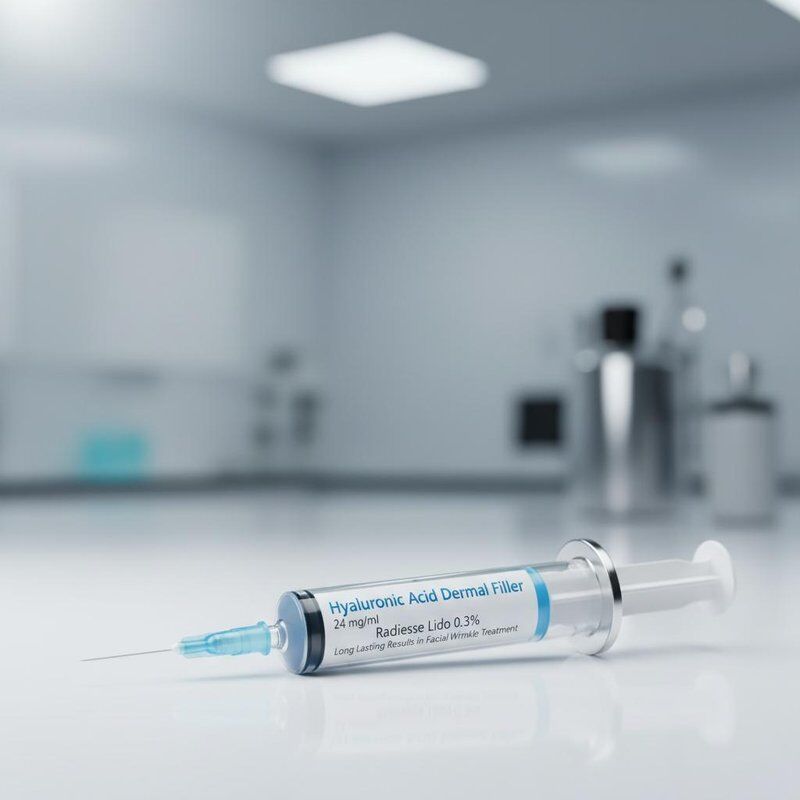 24 mg/ml Hyaluronzuur Dermale vulmiddel Radiesse Lido 0,3% concentratie Biedt langdurige resultaten bij de behandeling van gezichtsrimpels
