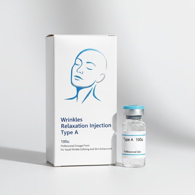 Rimpelrelaxatie Injectie Type A 100u Professionele doseringsvorm voor gezichtsrimpelverzachting en huidverbetering