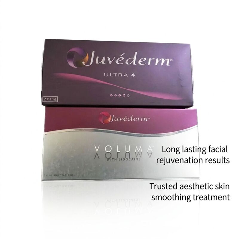 Gel Juvederm Dermal Filler 1 ml spuit Gezichtsinjectieplaats Ideaal voor gezichtsverjonging en volumeherstelprocedures