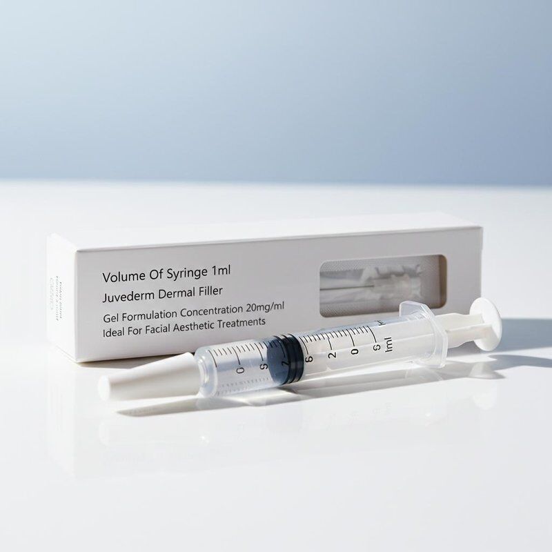Volume van de spuit 1 ml Juvederm Dermal Filler Gel Formulering Concentratie 20 mg Ml Ideaal voor gezichtsesthetische behandelingen