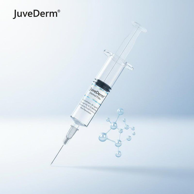 Plastische chirurgie Juvederm Dermal Filler Concentratie 20 mg ml Levensduur 9-12 maanden Geschikt voor het verbeteren van gezichtscontouren en huidverjonging