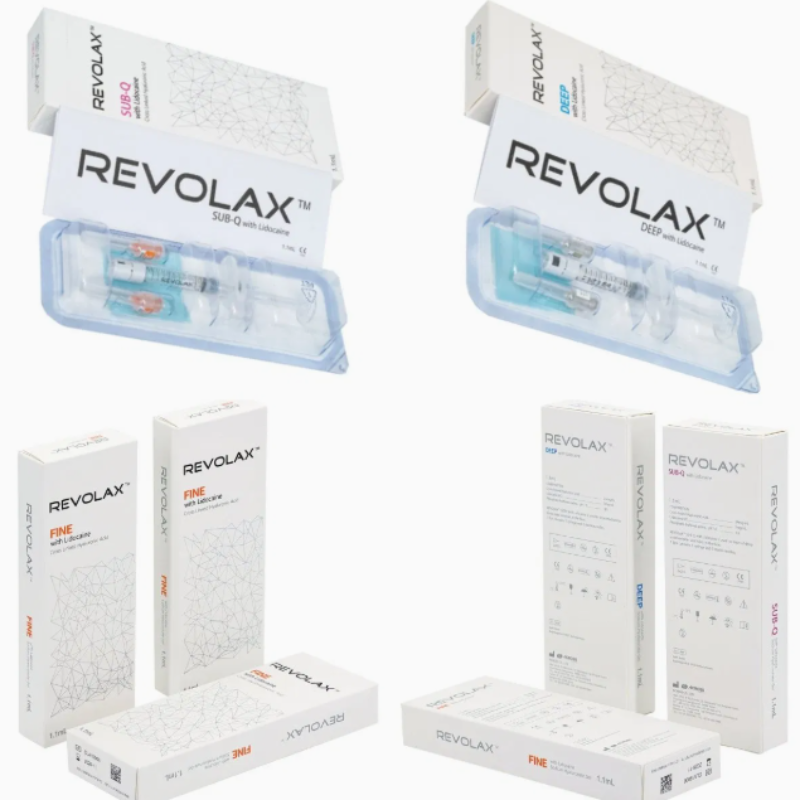 Fijne Diepe Sub-Q Revolax Dermal Filler Injectiediepte Middel tot Diepe Dermis voor Gezichtsvolumeherstel en Rimpelreductie
