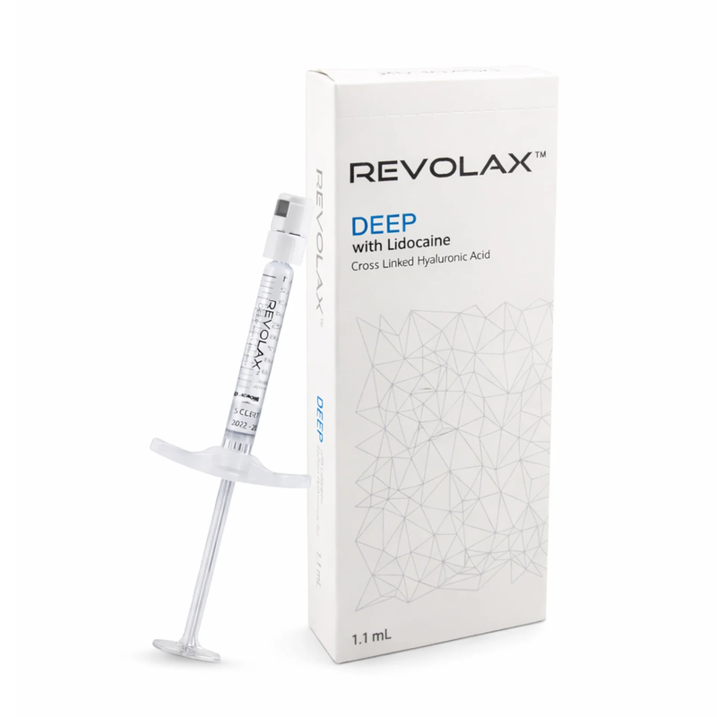 Vermijd bevriezing Revolax Dermal Filler Fijn diep Sub Q Concentratie 20 mg per ml Injecteerbaar voor diep gezichtsvolume en rimpelbehandeling