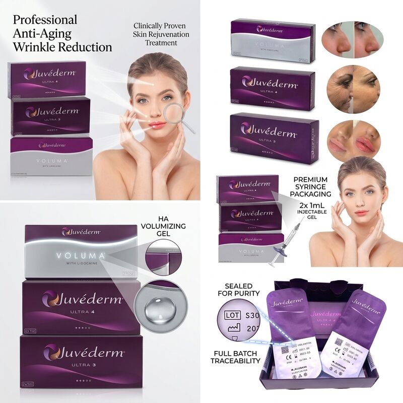 Juvederm Voluma Cheek Filler Cross-Linked Hyaluronic Acid Dermal Filler voor Midface Volume Lift